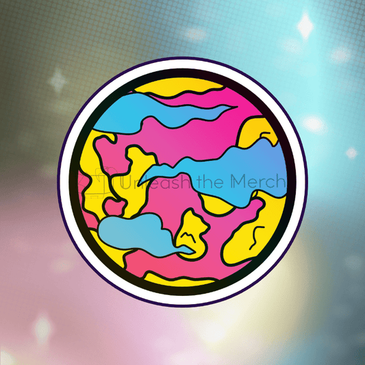 Planet Pride Holo Stickers - Stickers - Unleash The Merch!