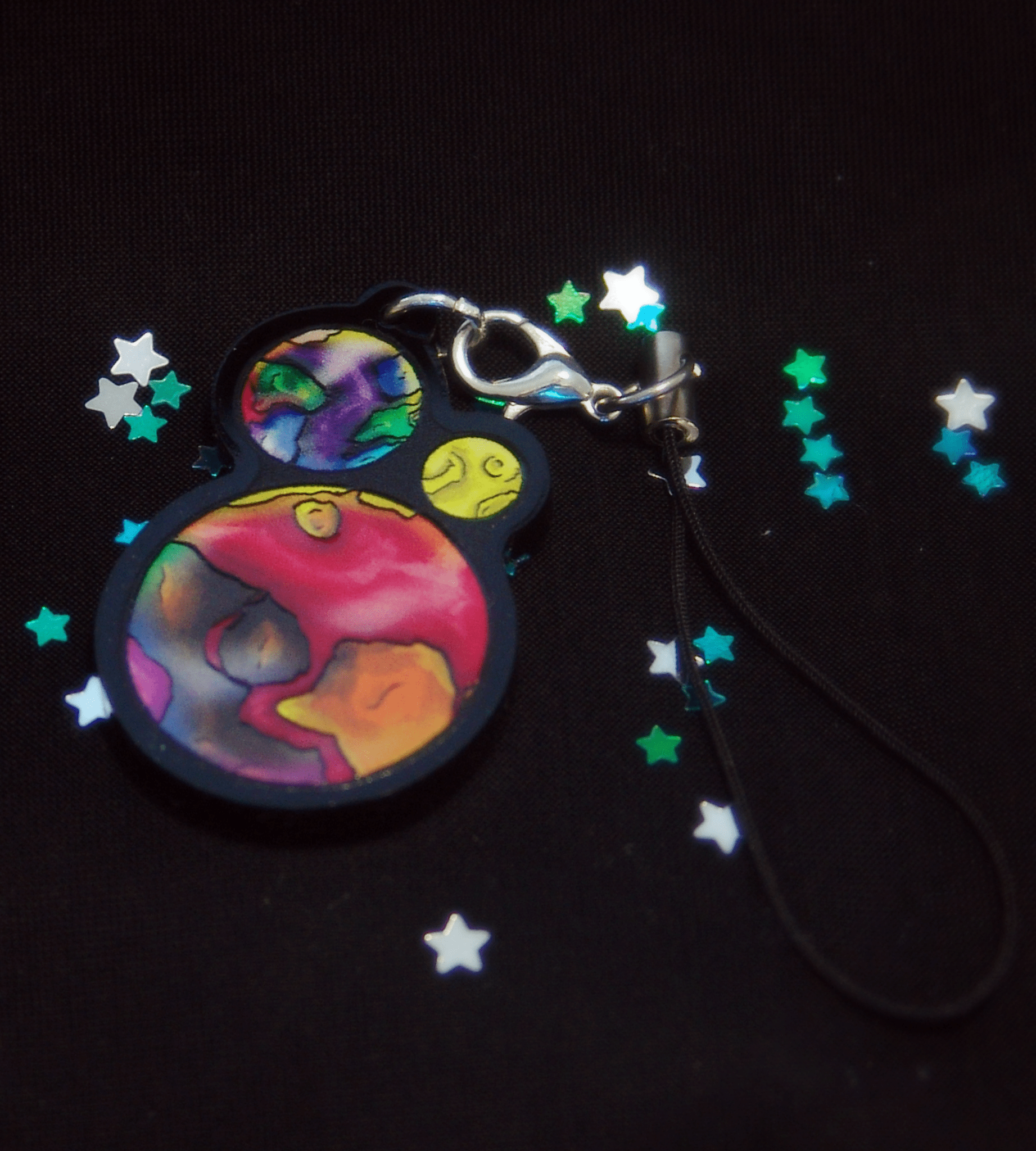 Planet Pride: Homosexuality - Single - sided acrylic keychain - Charms - Unleash The Merch!